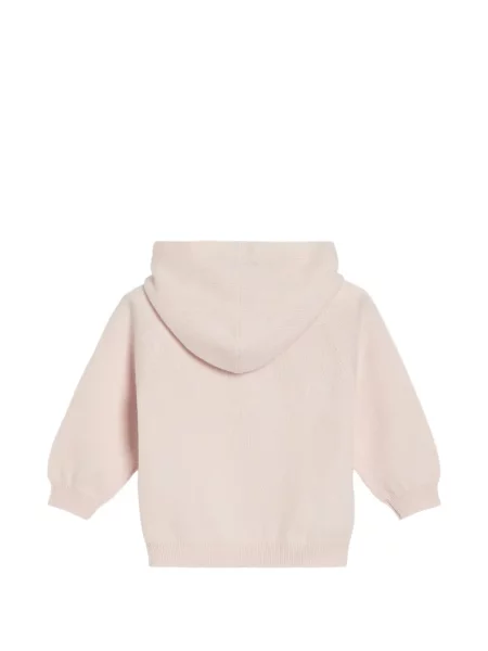 Bluza z kapturem dziecięca Brunello Cucinelli różowa