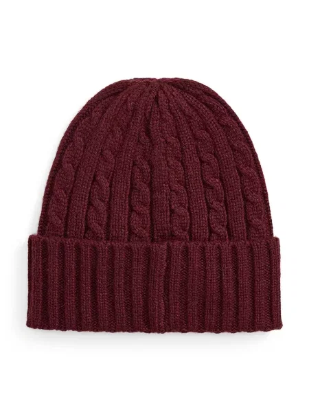 Lauren Ralph Lauren Căciulă burgundy roșu
