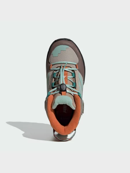 Дитячі Черевики аутдор adidas Terrex комбінований верх коричневий