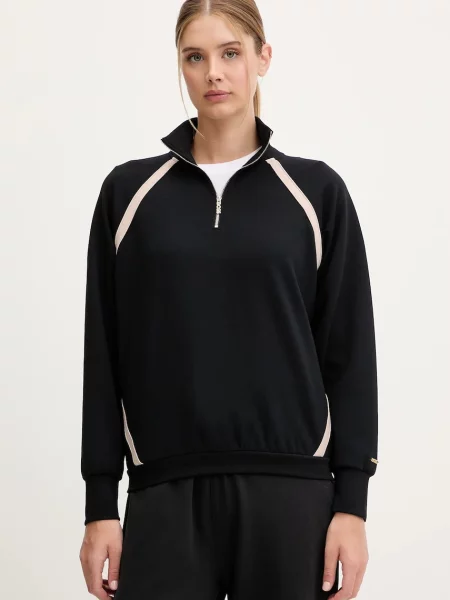 Pulover BOSS Mirage Sweatshirt črna