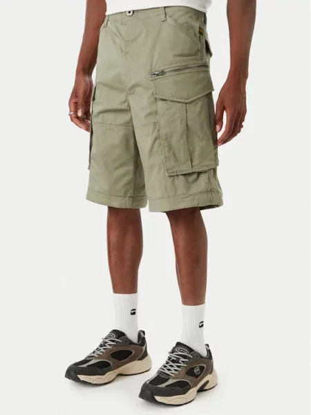 Kalhoty z materiálu G-Star Raw zelené