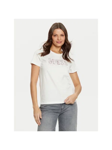 Guess Футболка Regular Fit білий