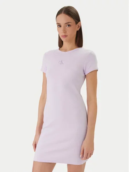 Calvin Klein Jeans sukienka różowa