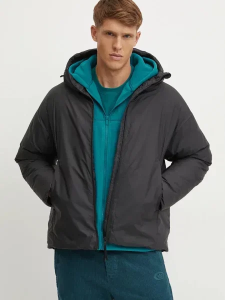 Пухено яке adidas Traveer зимен модел черно