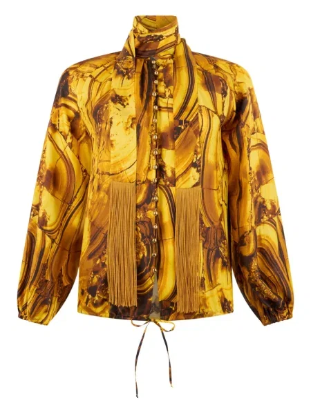 Bluză Roberto Cavalli galben