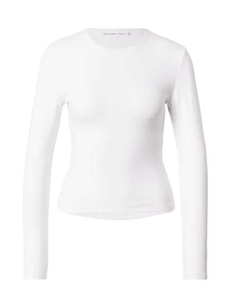 Abercrombie & Fitch Tricou alb