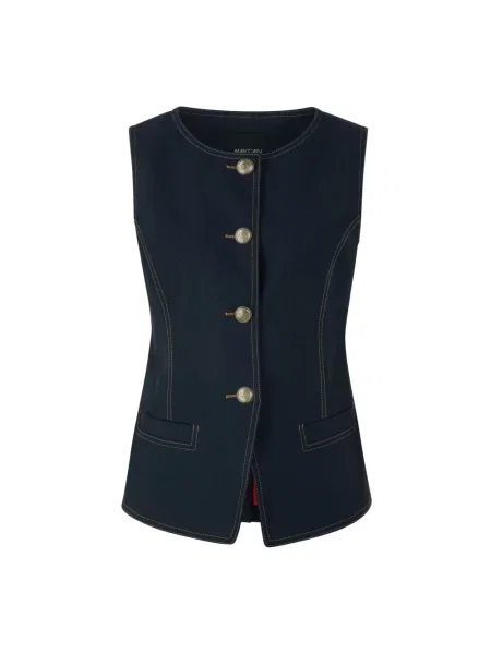 Kamizelka Marc Cain niebieska