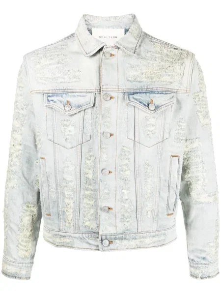 Geacă de blugi 1017 Alyx 9sm zdrențuiți albastru