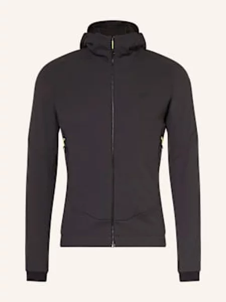 Mikina DYNAFIT Blacklight Thermal Hooded black out černá