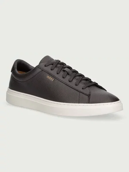 BOSS Kieran sneakers pentru bărbați din piele maro