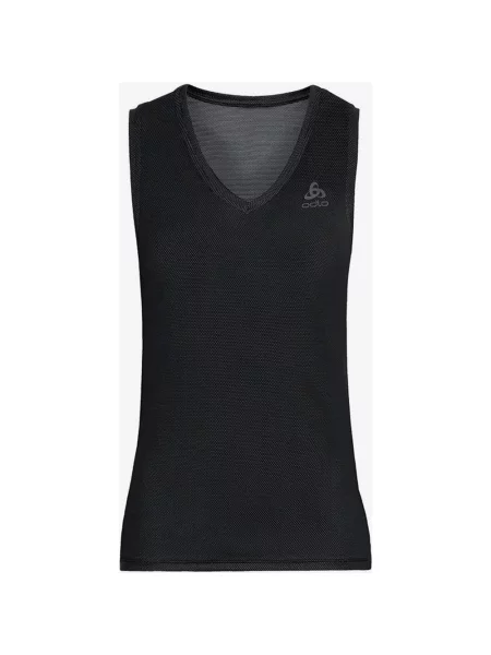 Koszulka bez rękawów Odlo Active F-Dry Light Eco Bl XS czarna