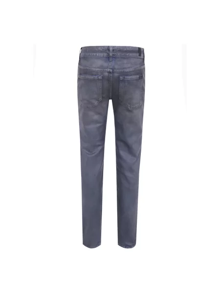 Skinny jeansy skinny 7 For All Mankind niebieskie