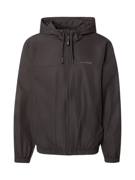 Pepe Jeans Geacă de primăvară-toamnă gri negru
