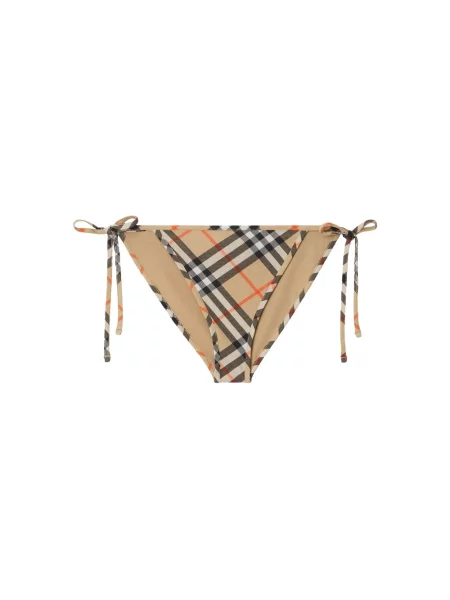 Bikini Burberry w kratę beżowe
