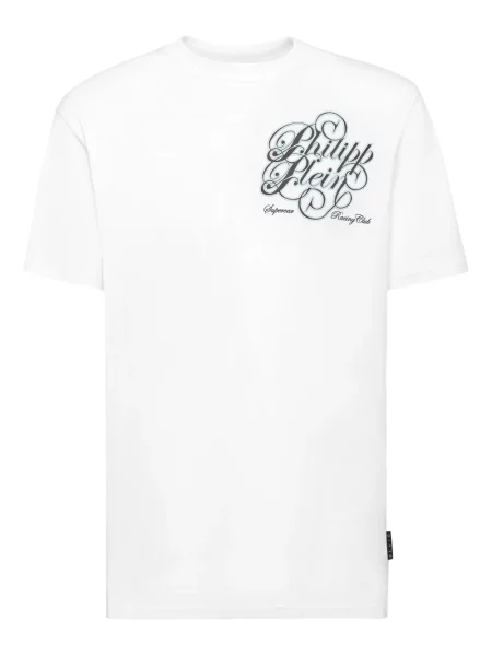Tricou Philipp Plein alb