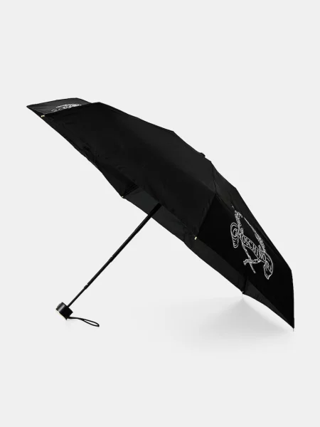 Moschino umbrelă pliabilă negru