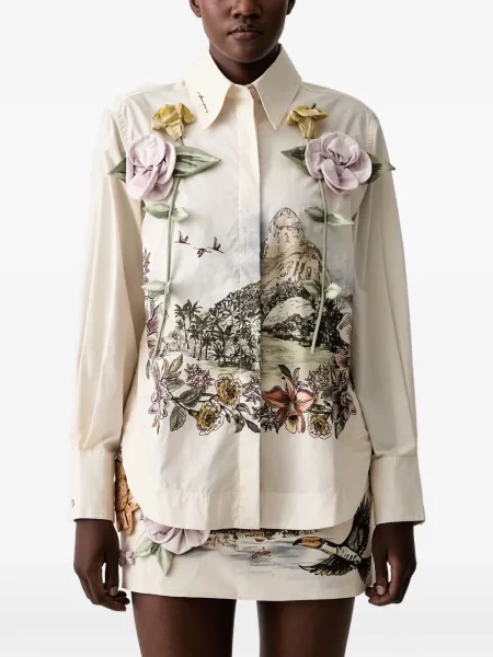Cămașă Farm Rio cu model floral cu imagine