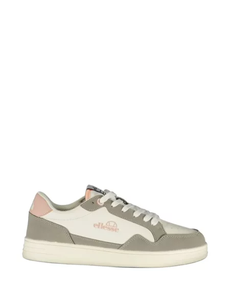 Sneakerși Ellesse cu imagine alb