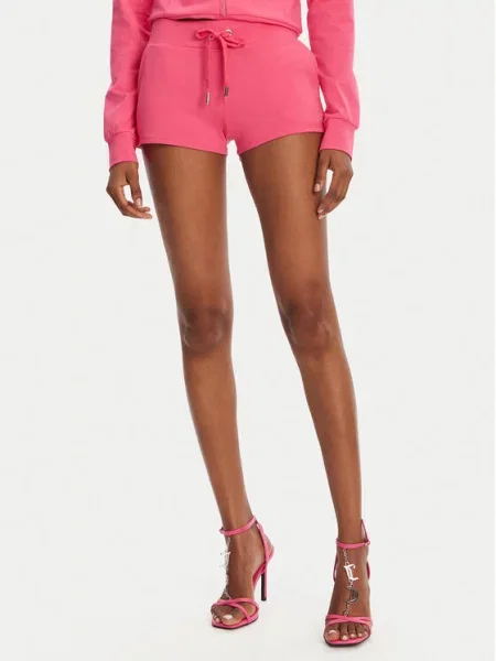 Sportovní kraťasy Juicy Couture růžové