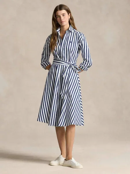 Polo Ralph Lauren Rochie tip bluză ELA bleumarin / alb albastru