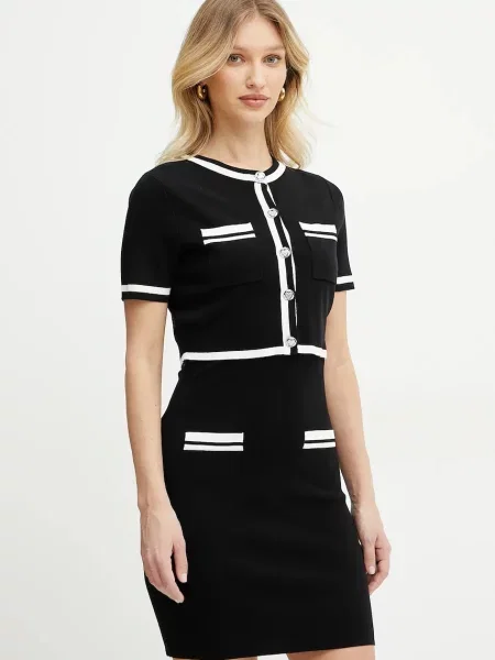 Morgan sukienka RMBIBI mini dopasowana RMBIBI czarny