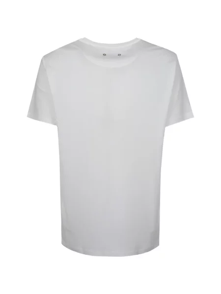 Tricou Vilebrequin cu imagine alb