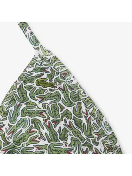 Lacoste бюстгальтер зелений