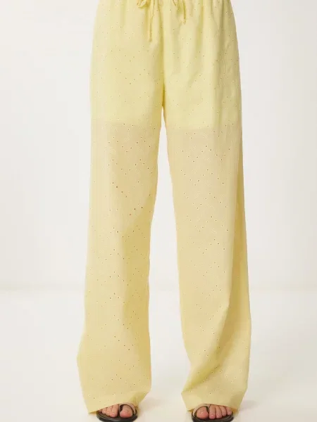 Happiness İstanbul Pantaloni galben