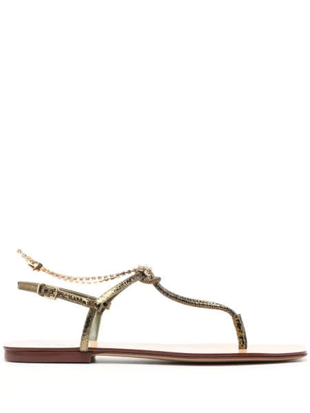 Colier Maria Luca din piele slip-on maro