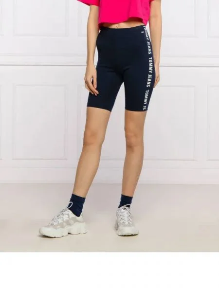 Tommy Jeans biciklis rövid nadrág kék