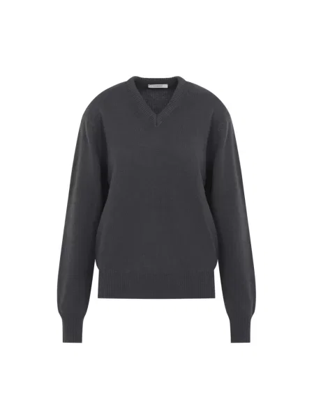 Sweter Lemaire z kaszmiru czarny