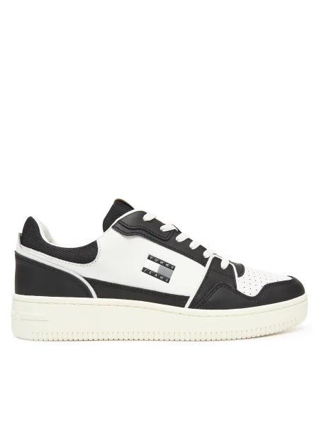 Superge Tommy Jeans Tjm Retro Basket bela
