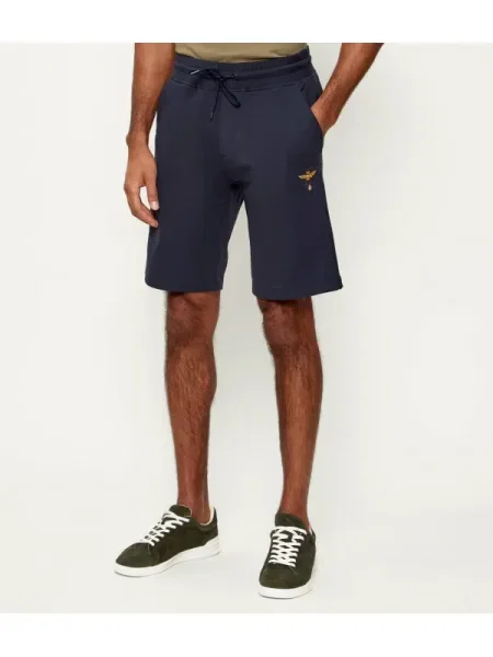 Aeronautica Militare Pantaloni scurți sport Bleumarin