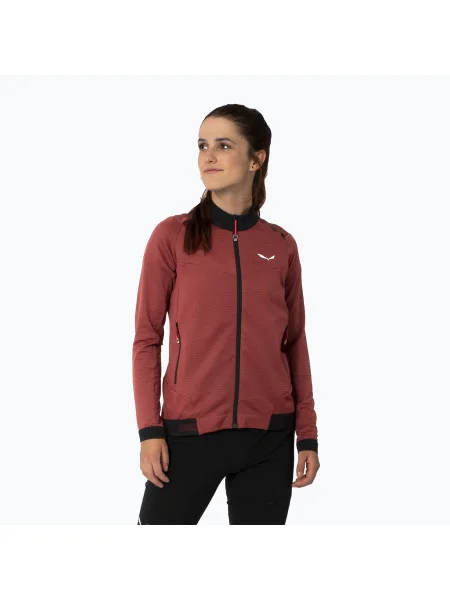 Tricou de trekking pentru femei Salewa Pedroc PL 2 syrah