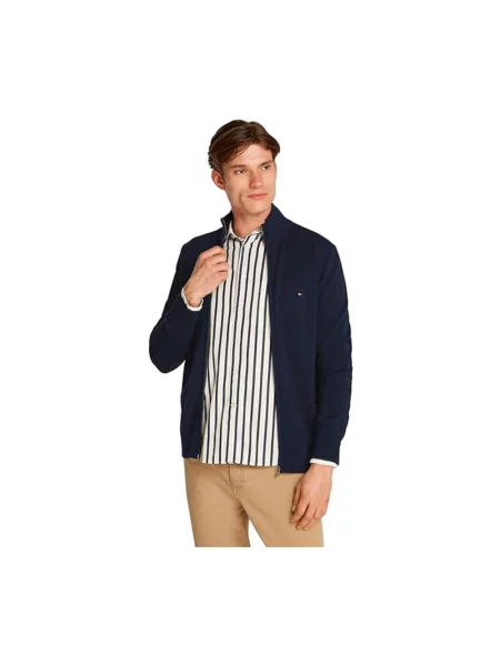 Tommy Hilfiger sweter granatowy