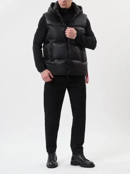 Жилет After Label чорний