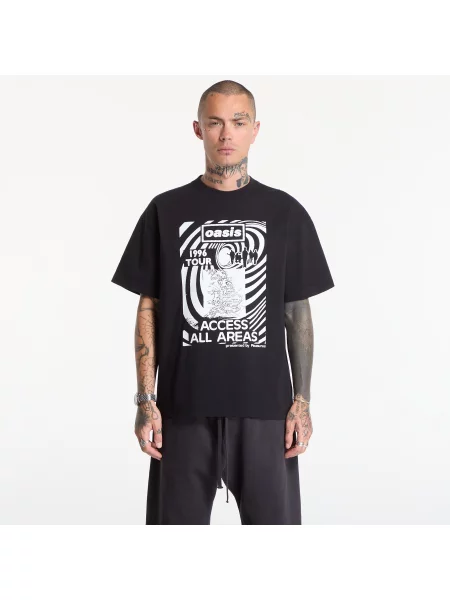 Tricou PLEASURES All Access T-Shirt Black S negru