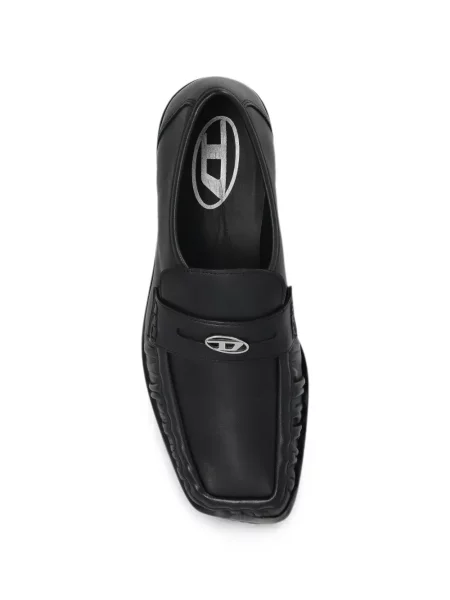 Loaferice Diesel s jantarom crna