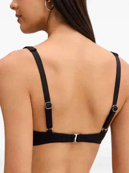 Pantofi cu toc Michael Michael Kors din piele de căprioară cu imagine cu decolteu în V negru