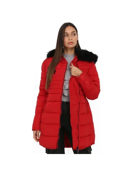 Palton La Modeuse roșu