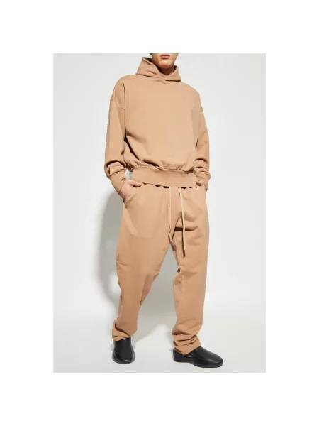 Bluza z kapturem Fear Of God beżowa