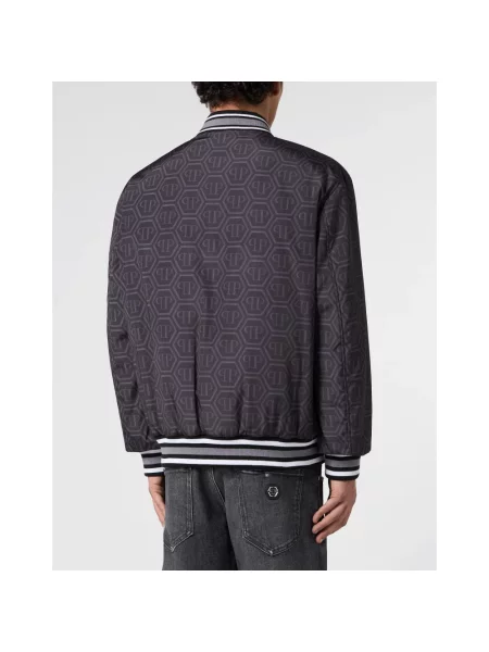 Kurtka bomber Philipp Plein czarny