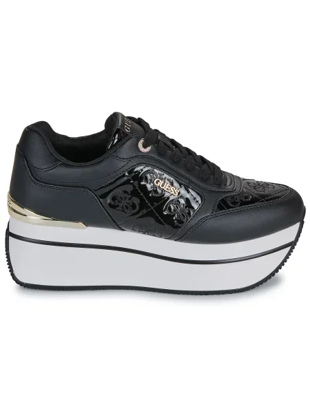 Guess Sneakersy čierna