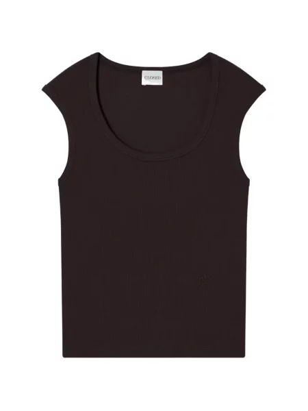 Tricou Closed maro