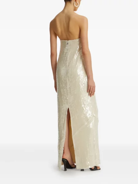 Rochie maxi Rotate Birger Christensen cu paiete de costum