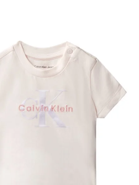 Calvin Klein Jeans Póló Ekru