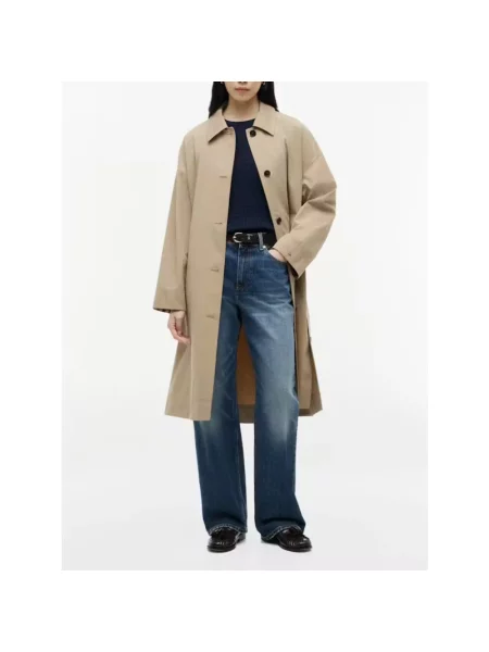 Płaszcz Tommy Hilfiger brązowy