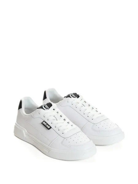 Sneakerși Just Cavalli alb