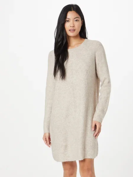 ONLY Rochie tricotat Carol piatră gri