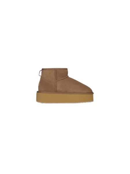 EMU Australia Śniegowce Stinger Micro Flatform Beżowy brązowe